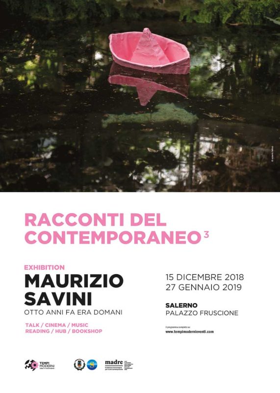 Racconti del Contemporaneo - III Edizione - manifesto Exhibition Maurizio Savini