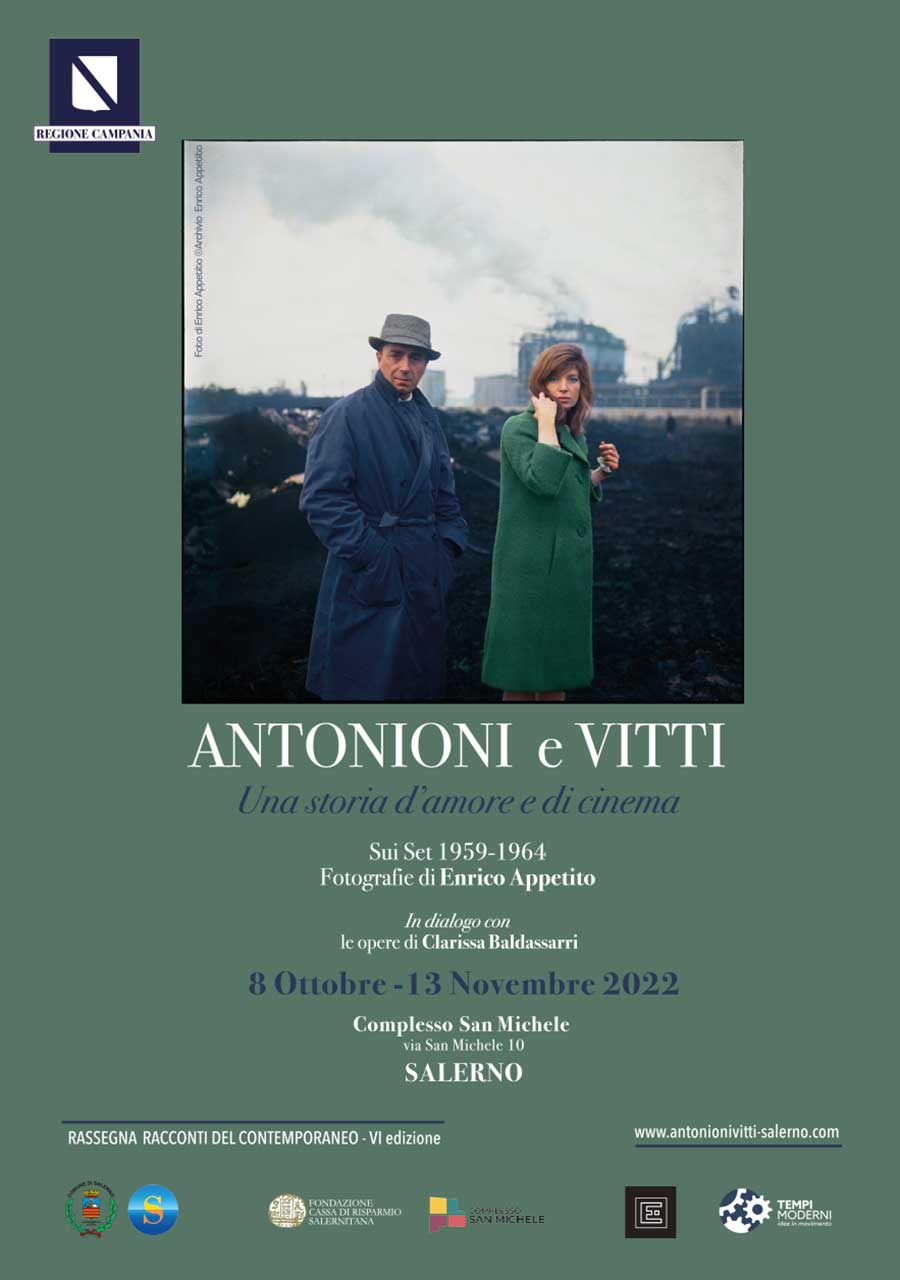 Locandina Antonioni e Vitti