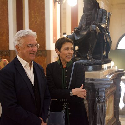Inaugurazione mostra Ombra e Penombra con Silvia Lelli a Teatro Verdi