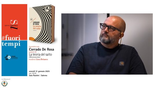 Locandina La teoria del salto, con Corrado De Rosa