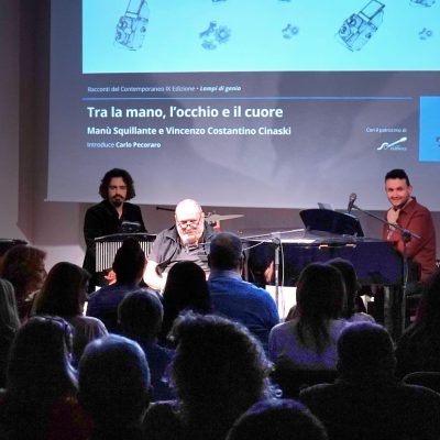 Vincenzo Costantini Cinaski e Manù Squillante - foto Tiziana Varani, Associazione Culturale LAB 147