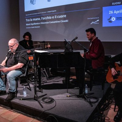 Manù Squillante e trio, Vincenzo Costantini - foto Enza Sola, Associazione Culturale LAB 147