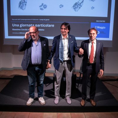 Una giornata particolare, con Cerulo, Rabbitoe Alfonso Amendola - foto Enza Sola, Associazione Culturale LAB 147