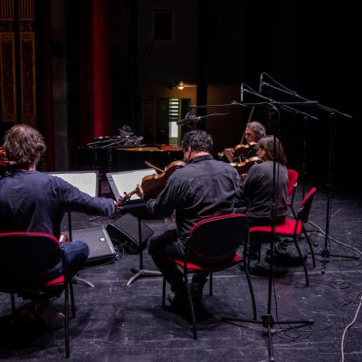 Mimmo Locasciulli e Quartetto Pessoa - foto Enza Sola, Associazione Culturale LAB 147