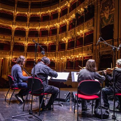 Mimmo Locasciulli e Quartetto Pessoa - foto Enza Sola, Associazione Culturale LAB 147