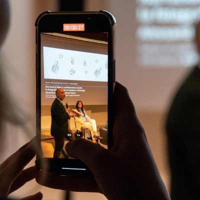 Un momento di Narrazioni visive e cambiamento sociale - foto Valentino Petrosino, Associazione Culturale LAB 147