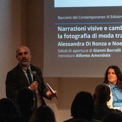 Un momento di Narrazioni visive e cambiamento sociale - foto Valentino Petrosino, Associazione Culturale LAB 147