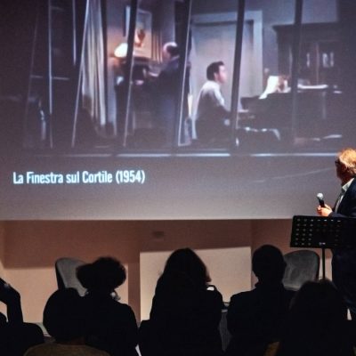 Conversazioni sul cinema con Giuseppe D’Antonio e Sabrina Prisco - foto Valentino Petrosino, Associazione Culturale LAB 147