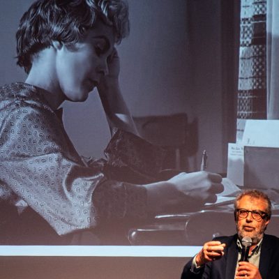 Conversazioni sul cinema con Giuseppe D’Antonio e Sabrina Prisco - foto Valentino Petrosino, Associazione Culturale LAB 147