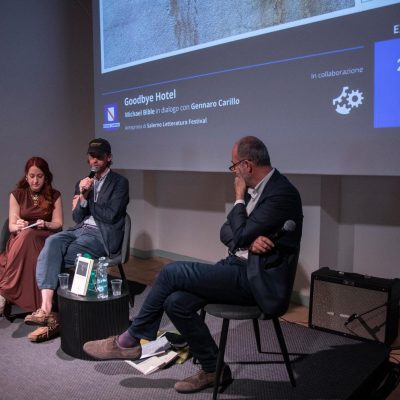 Goodbye Hotel con Michael Bible e Gennaro Carillo - foto Enza Sola, Associazione Culturale LAB 147