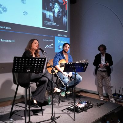 Ilaria Pilar Patassini e Simone Sansonetti - foto Tiziana Varani, Associazione Culturale LAB 147