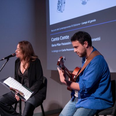 Ilaria Pilar Patassin e Simone Sansonetti - foto Enza Sola, Associazione Culturale LAB 147