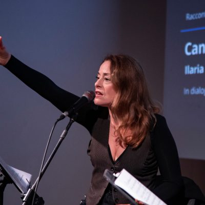 Ilaria Pilar Patassin e Simone Sansonetti - foto Enza Sola, Associazione Culturale LAB 147