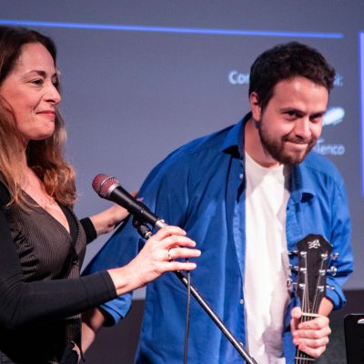 Ilaria Pilar Patassin e Simone Sansonetti - foto Enza Sola, Associazione Culturale LAB 147