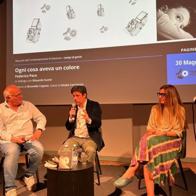 Federico Pace, Eduardo Scotti e Brunella Caputo