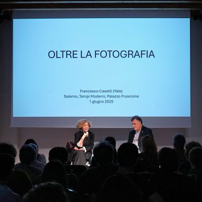 Francesco Casetti e Pina de Luca - foto Tiziana Varani, Associazione Culturale LAB 147