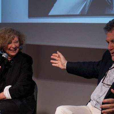 Francesco Casetti e Pina de Luca - foto Tiziana Varani, Associazione Culturale LAB 147