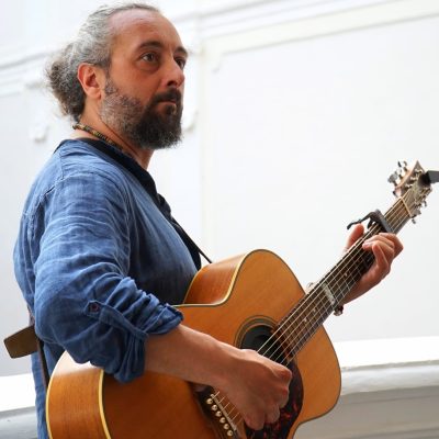 Finissage mostra diffusa a Palazzo Ruggi, Luca Guidi - foto Tiziana Varani, Associazione Culturale LAB 147