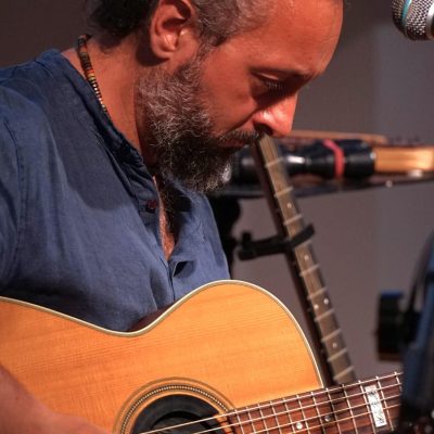 Finissage e concerto, Giulia Pratelli e Luca Guidi - foto Tiziana Varani, Associazione Culturale LAB 147