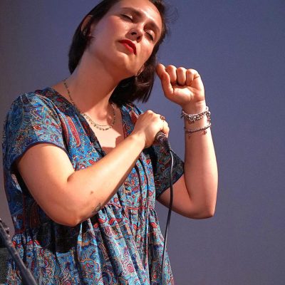 Finissage e concerto, Giulia Pratelli e Luca Guidi - foto Tiziana Varani, Associazione Culturale LAB 147