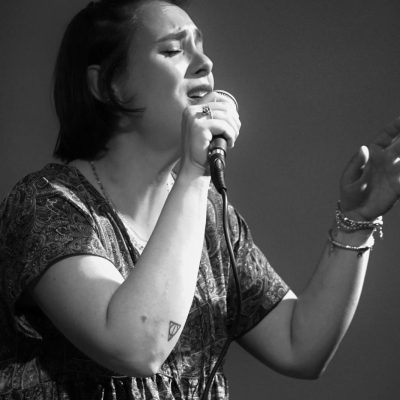 Finissage e concerto, Giulia Pratelli e Luca Guidi - foto Tiziana Varani, Associazione Culturale LAB 147