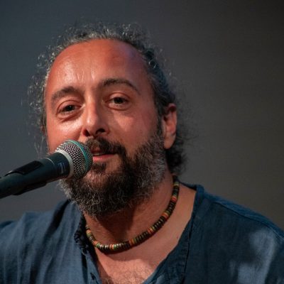 Finissage e concerto, Giulia Pratelli e Luca Guidi - foto Enza Sola, Associazione Culturale LAB 147