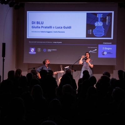 Finissage e concerto, Giulia Pratelli e Luca Guidi - foto Enza Sola, Associazione Culturale LAB 147