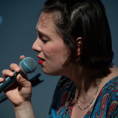 Finissage e concerto, Giulia Pratelli e Luca Guidi - foto Enza Sola, Associazione Culturale LAB 147