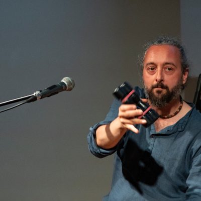 Finissage e concerto, Giulia Pratelli e Luca Guidi - foto Enza Sola, Associazione Culturale LAB 147