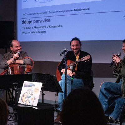 Gnut e Alessandro D'Alessandro e Valeria Saggese - foto Enza Sola Ass. Lab 147 -