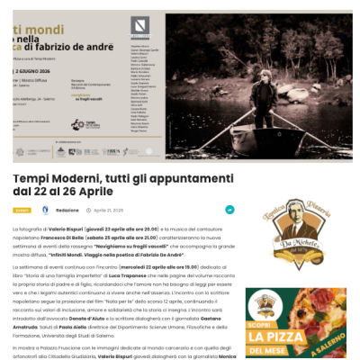 SalernoNews24 appuntamenti 210426