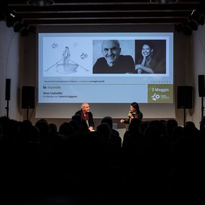 Valeria Saggese e Gino Castaldo - foto © Enza Sola Ass. Lab 147 -1